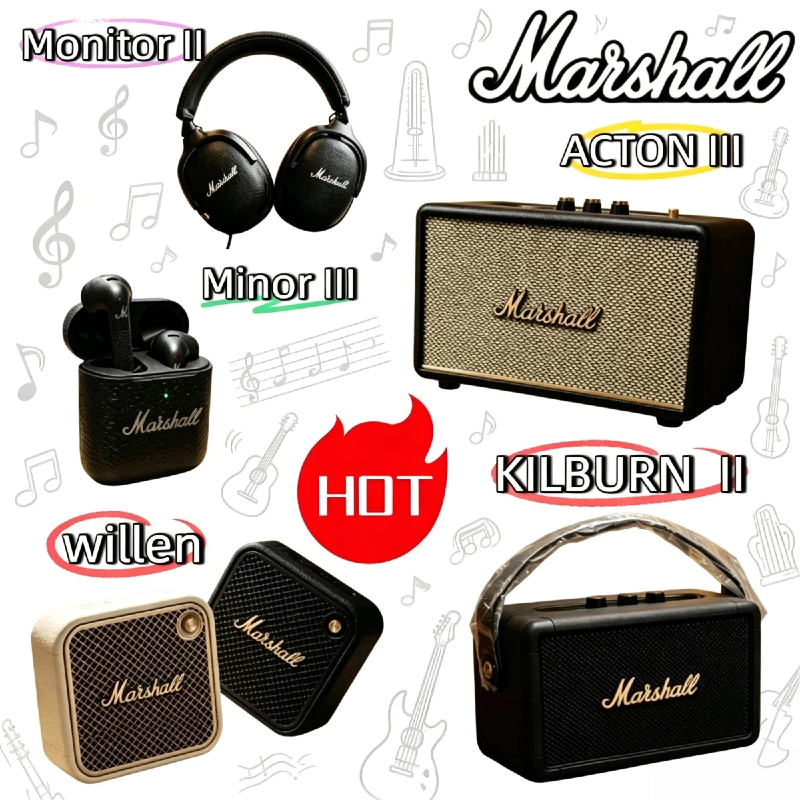 Home Cinema Marshall - Original Marshall Kilburn II Portable Bluetooth