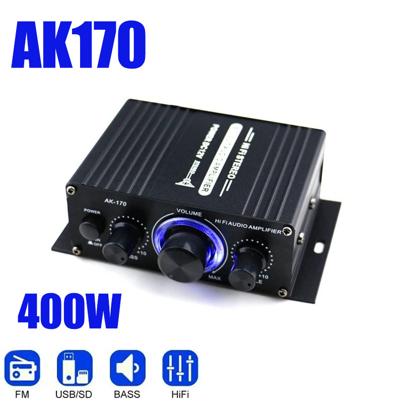 Home Cinema Installation - AK170 Mini Digital Power Audio Car