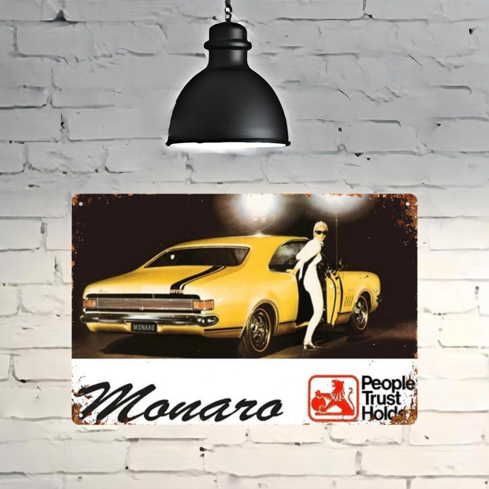 Home Cinema Classic - Room Decor Vintage Monaro Muscle Car