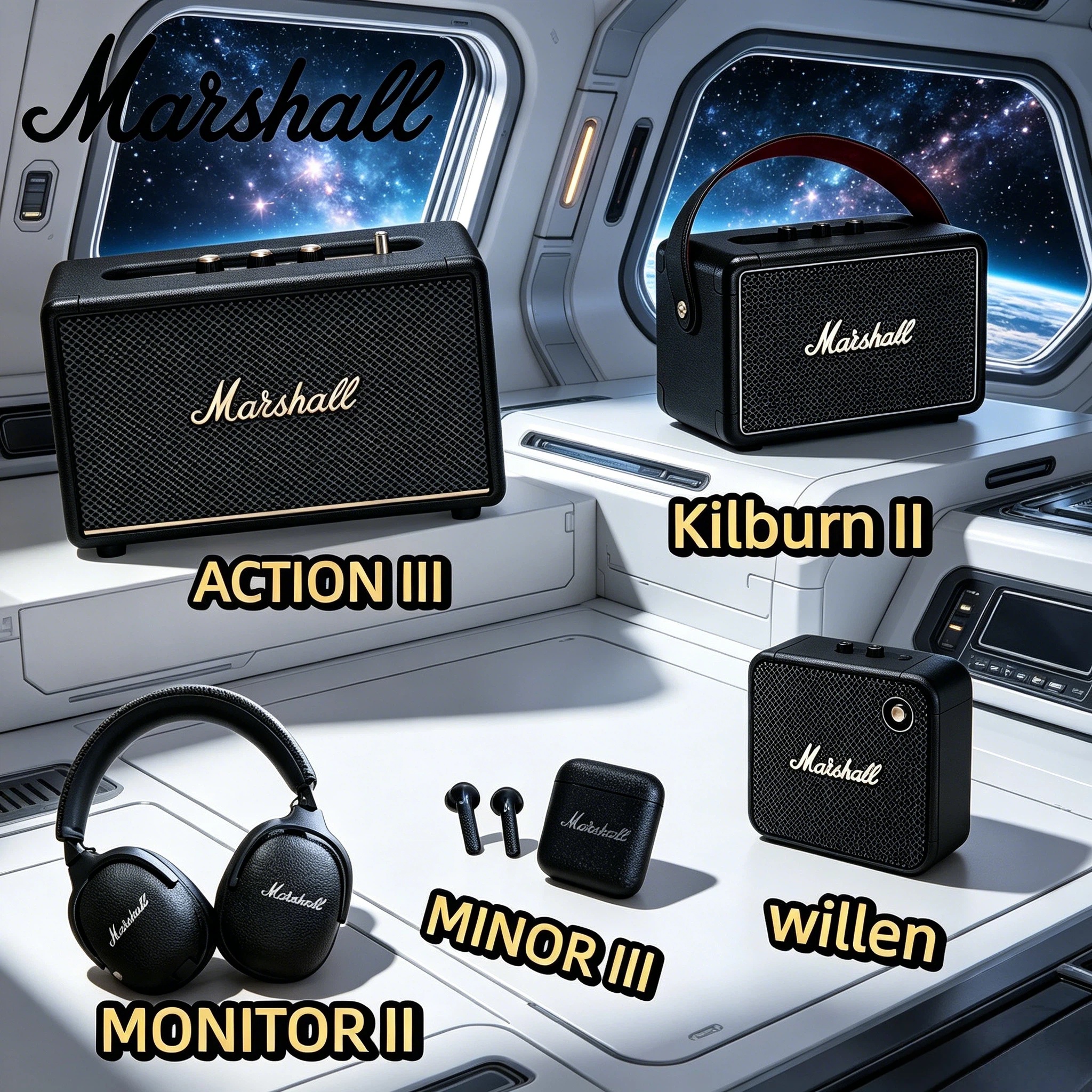 Home Cinema Marshall - Original Marshall Kilburn II Portable Bluetooth