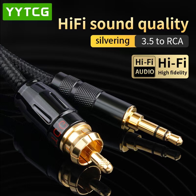 Home Cinema Sound System - SPDIF Coaxial Cable HIFI 3.5mm To