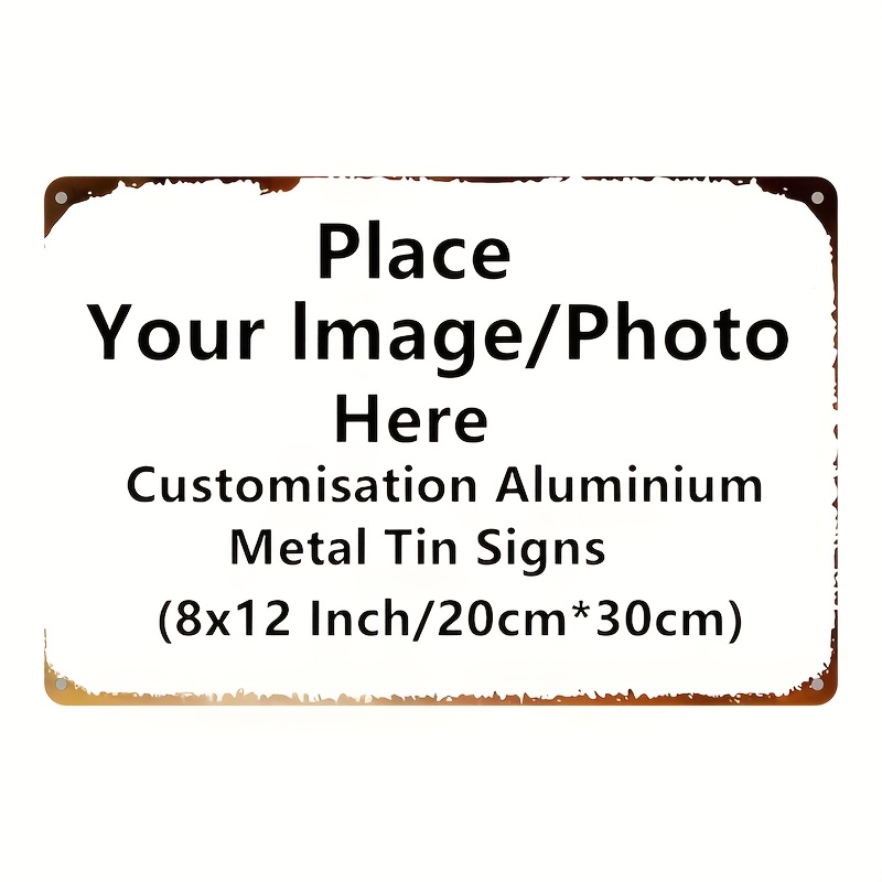 Home Cinema Classic - 19.Personalized Custom Metal Tin Sign -