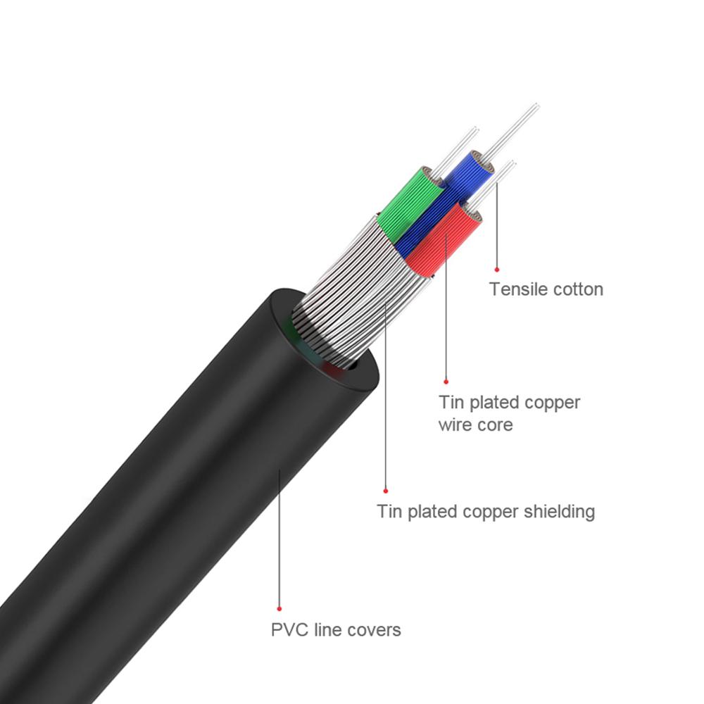 QGeeM RCA Cable 2RCA to 3.5 Au – обзор и цена Home Cinema Unit