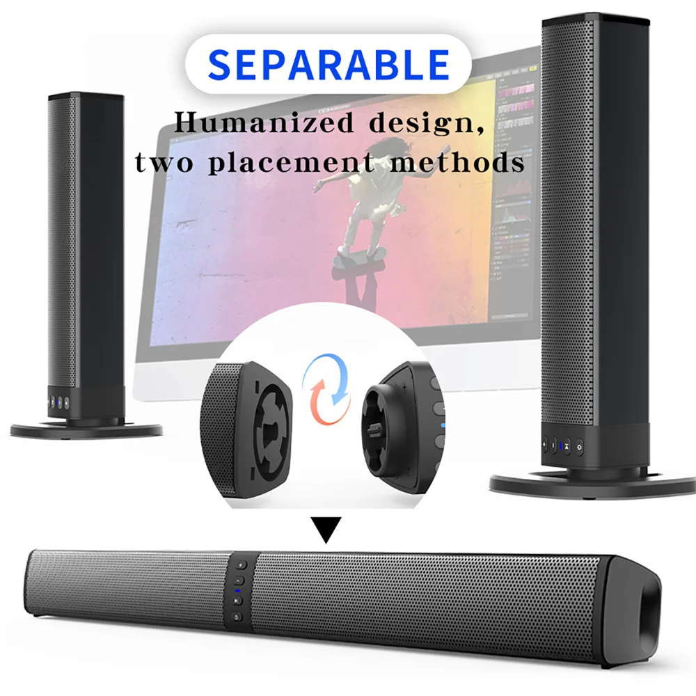 Wireless Bluetooth TV Sound Ba – обзор и цена Home Cinema Wireless Speakers
