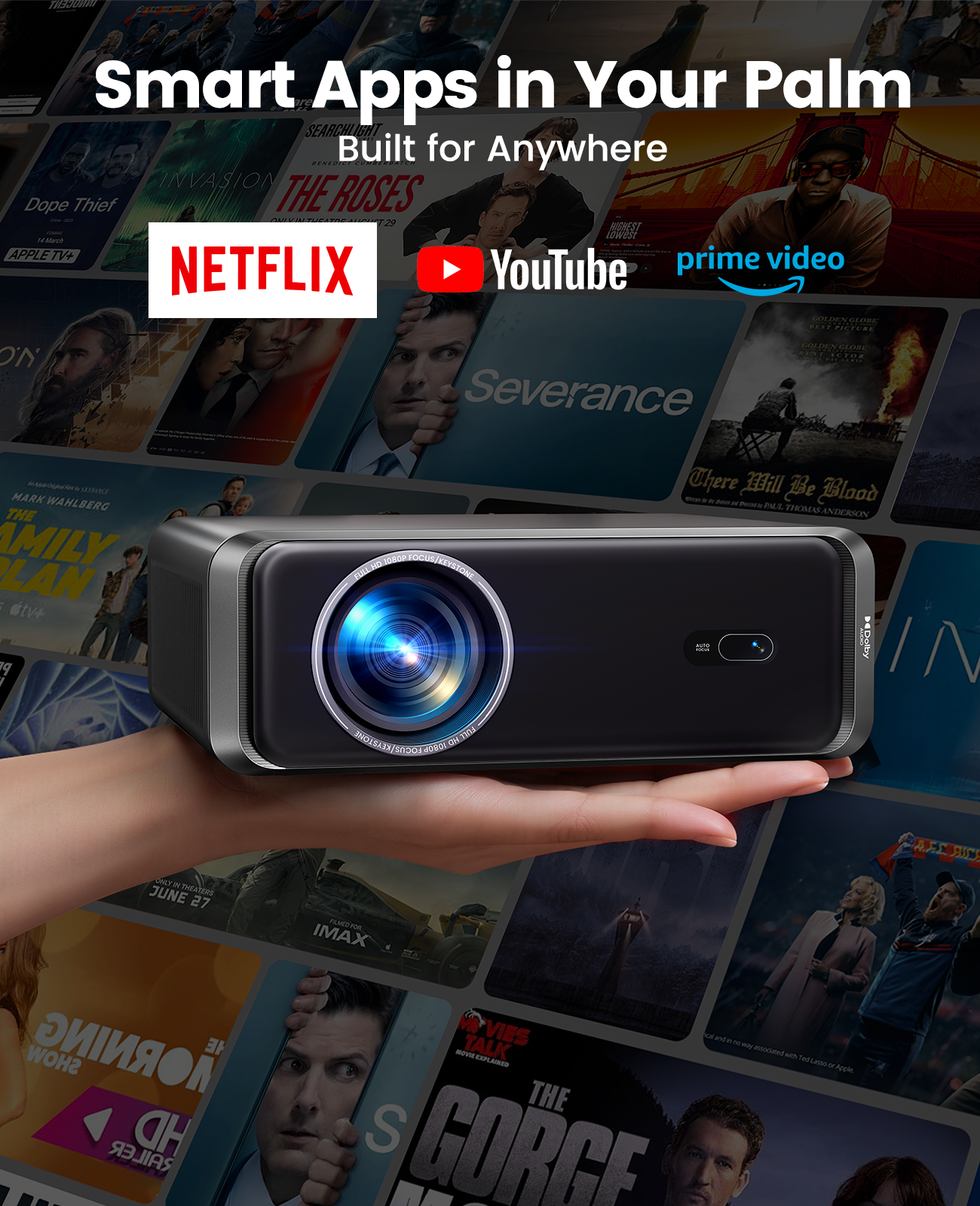 Laresar A1 Projector 4K 1000AN – обзор и цена Netflix Home Cinema