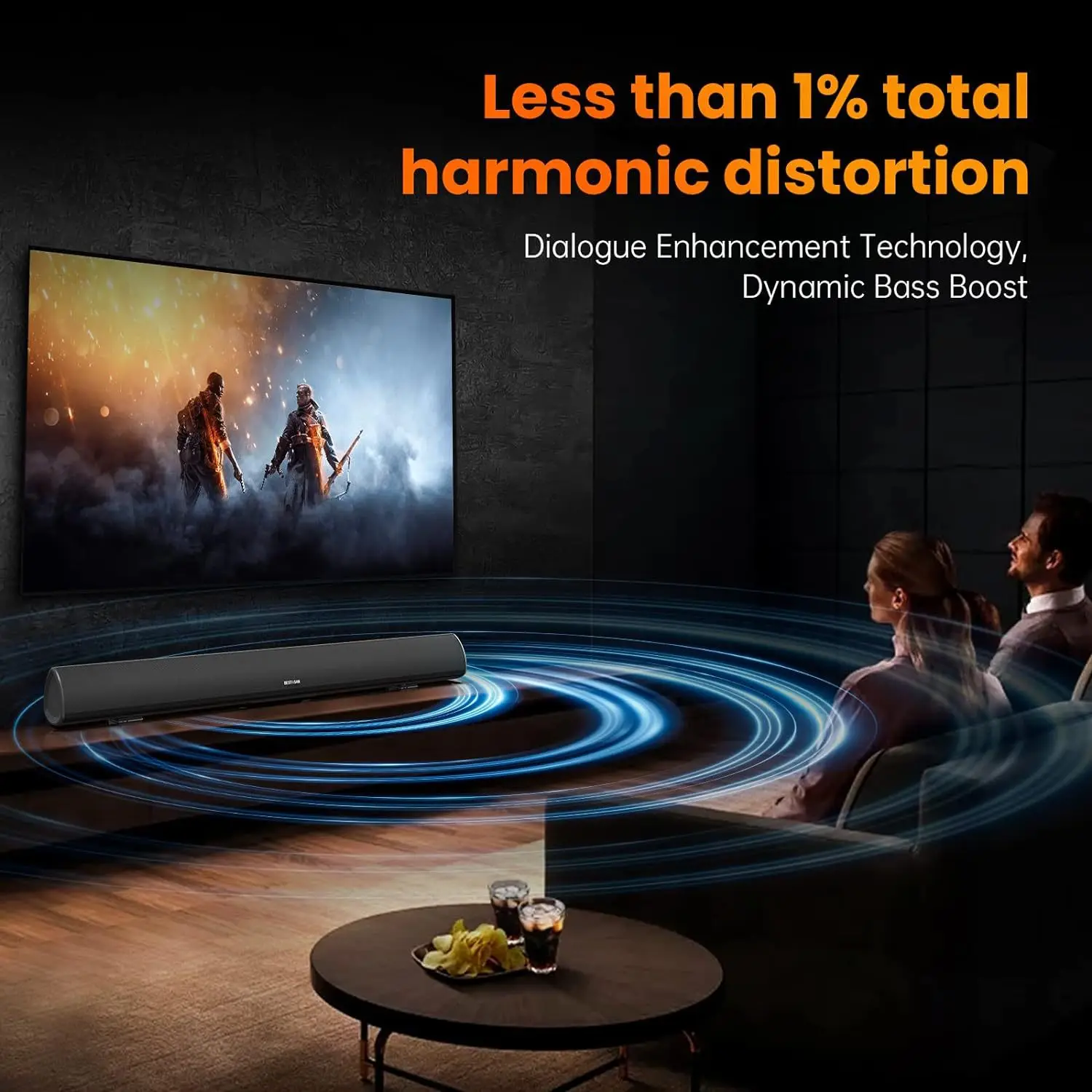 Powerful TV Soundbar Wired 100 – обзор и цена Home Cinema Of Soundbar