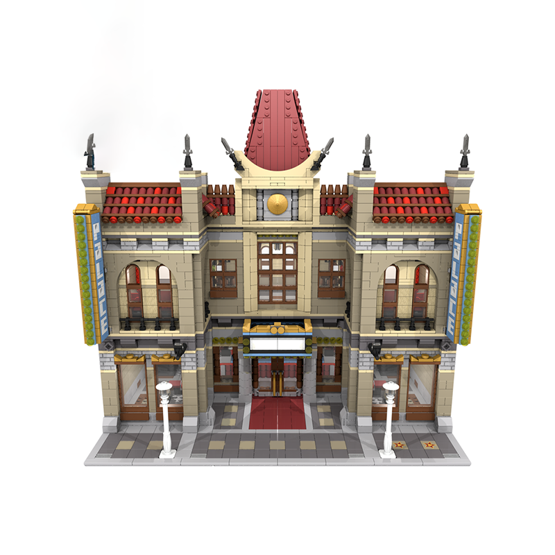 3486PCS MOC Street View Chines – обзор и цена Home Cinema Diy
