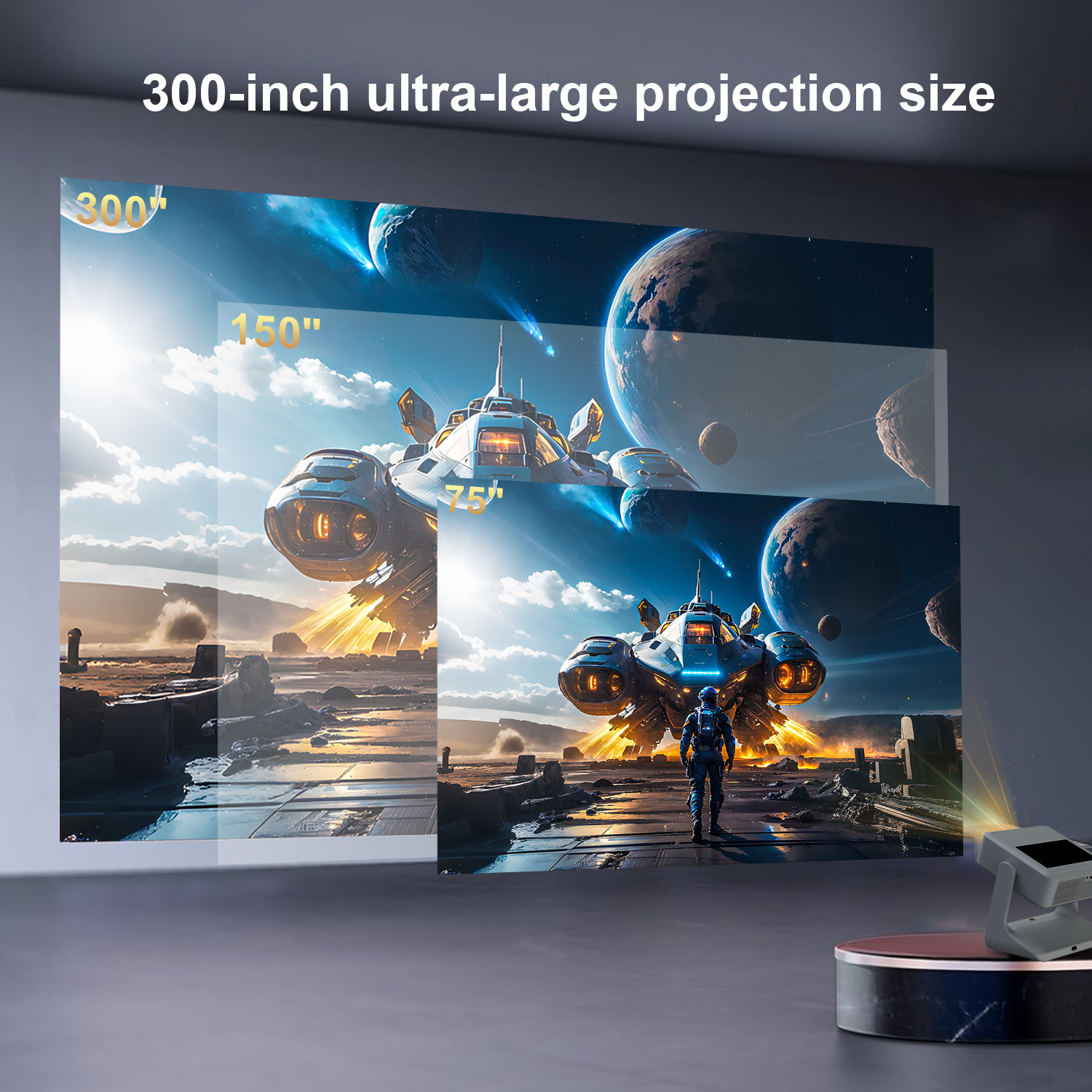 Netflix YouTube Projector 8''  – обзор и цена Netflix Home Cinema