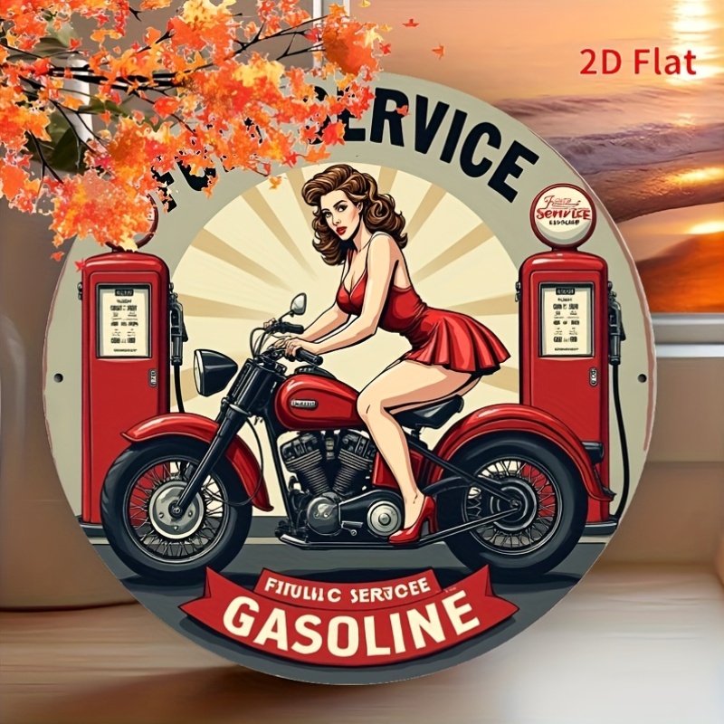 Round Metal Tin Sign Wall Deco – обзор и цена Home Cinema Classic