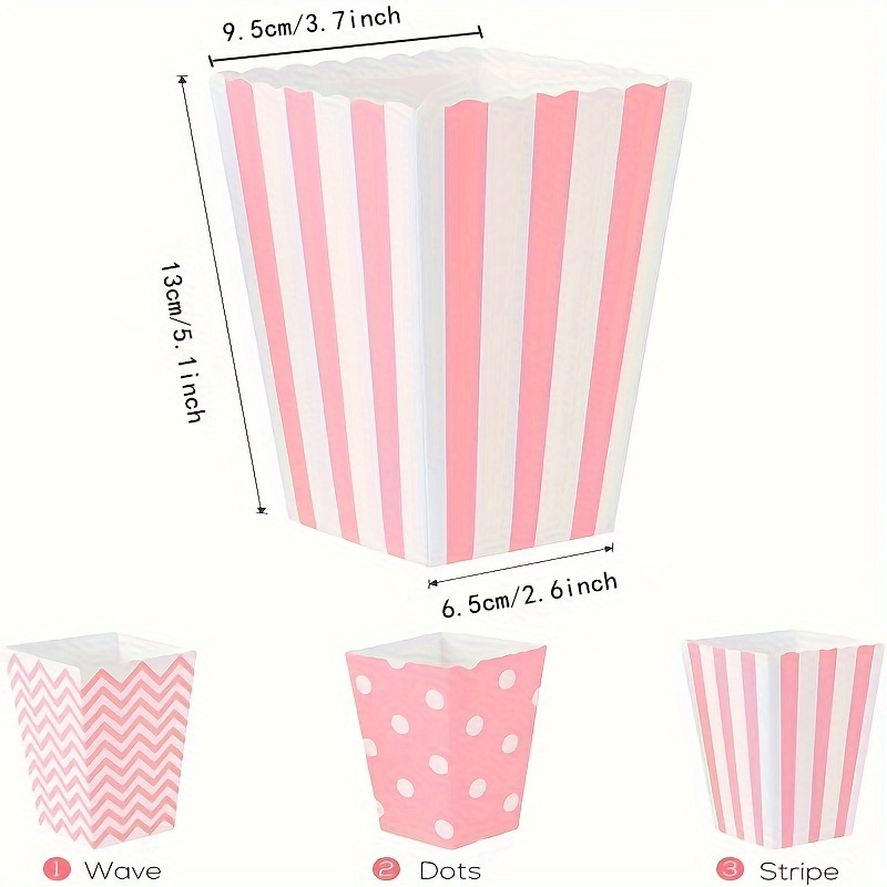 12pcs/pack, Pink Paper Popcorn – обзор и цена Home Cinema Furniture
