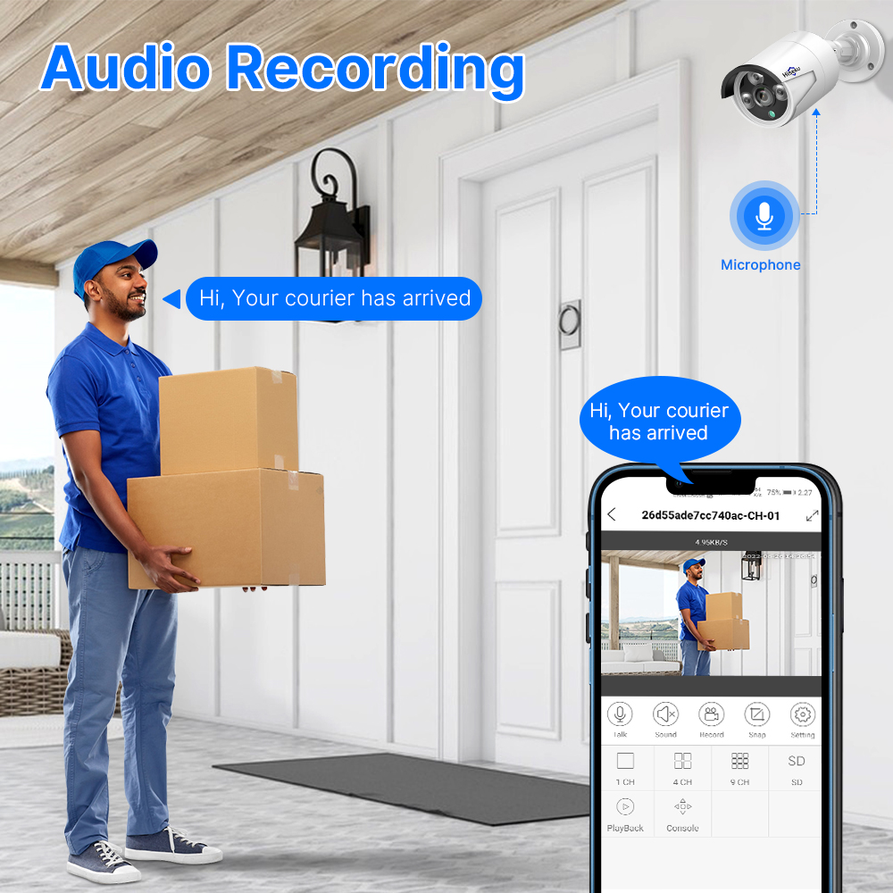 Hiseeu 5MP Audio IP Security S – обзор и цена Home Cinema Sony