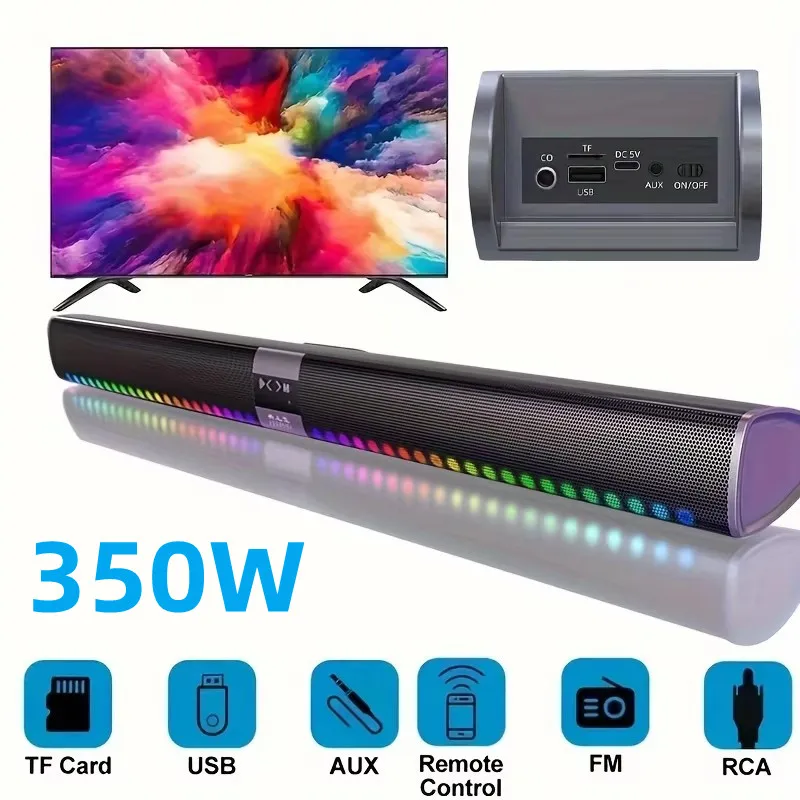 TV Echo Wall Bluetooth Speaker – обзор и цена Home Cinema Wireless Speakers