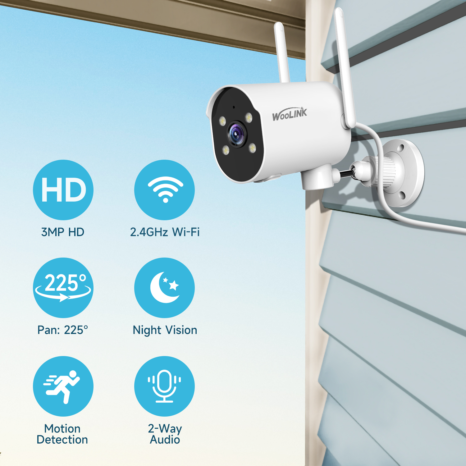 Bullet WiFi Camera Outdoor Wir – обзор и цена Home Cinema Sony