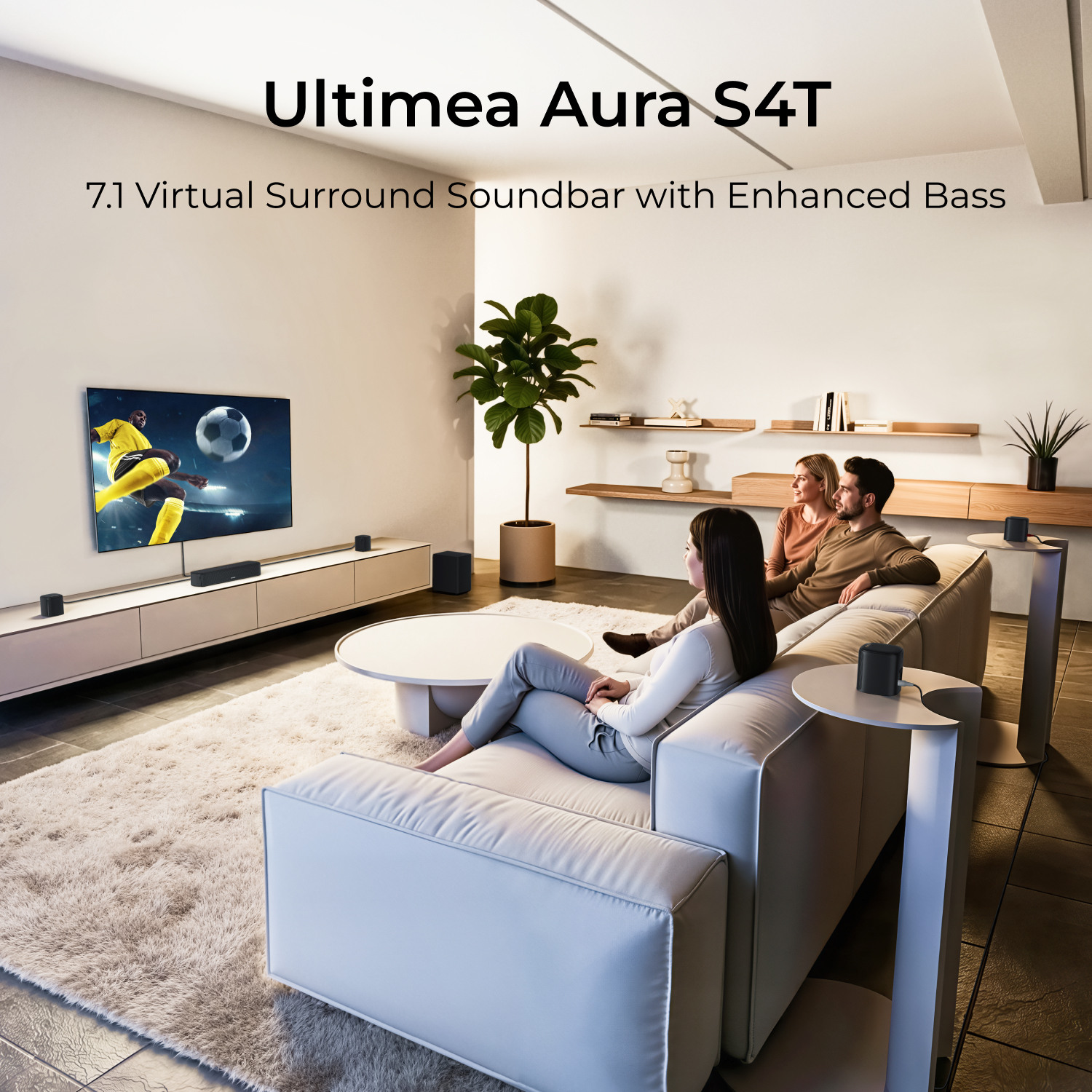 ULTIMEA 7.1ch Sound Bar with S – обзор и цена Home Cinema Unit