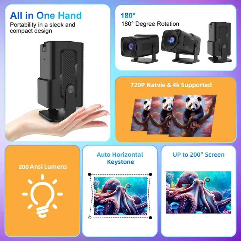 For Netflix Mini Projector Nat – обзор и цена Netflix Home Cinema
