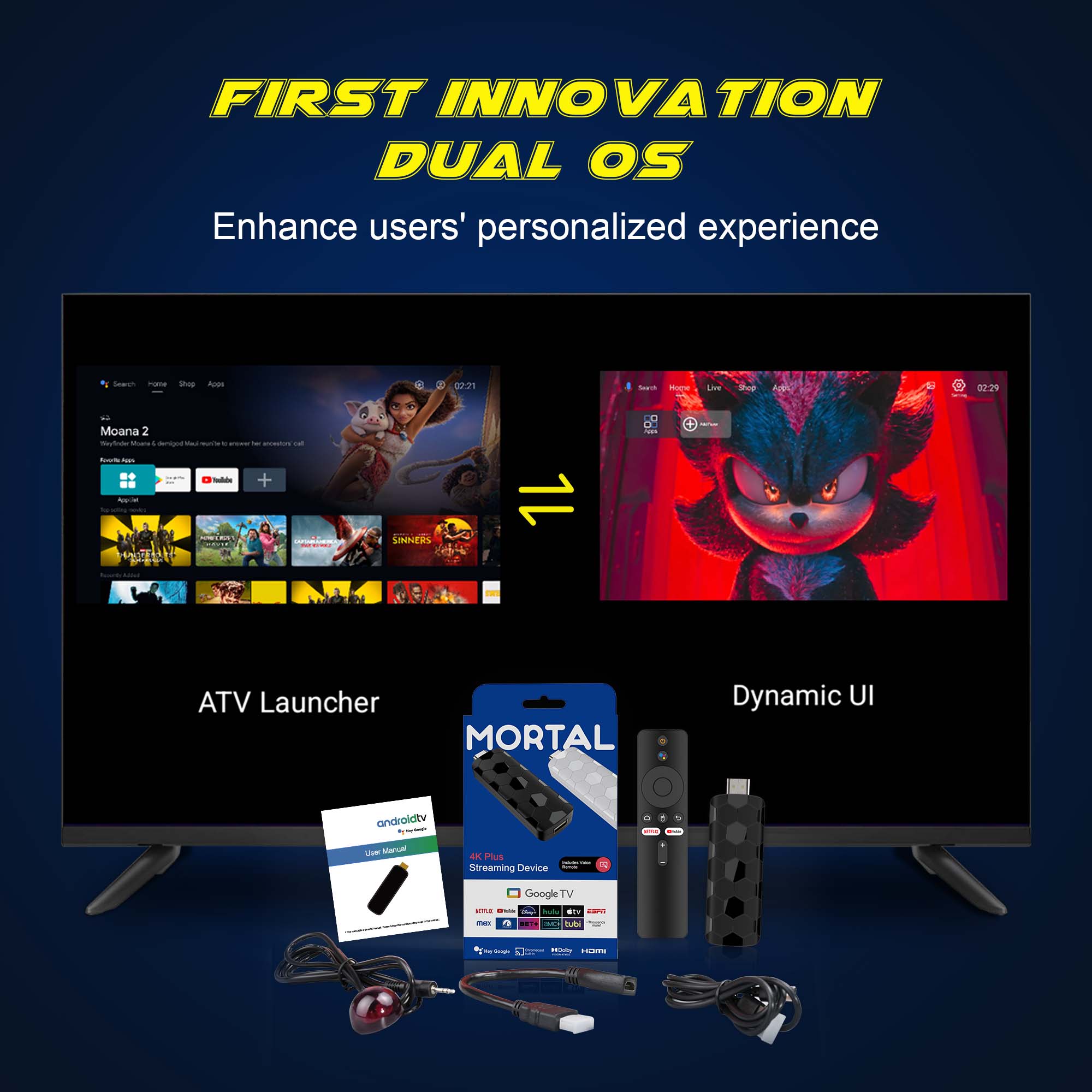 Mortal R3+ TV Stick Android 16 – обзор и цена Home Cinema Furniture