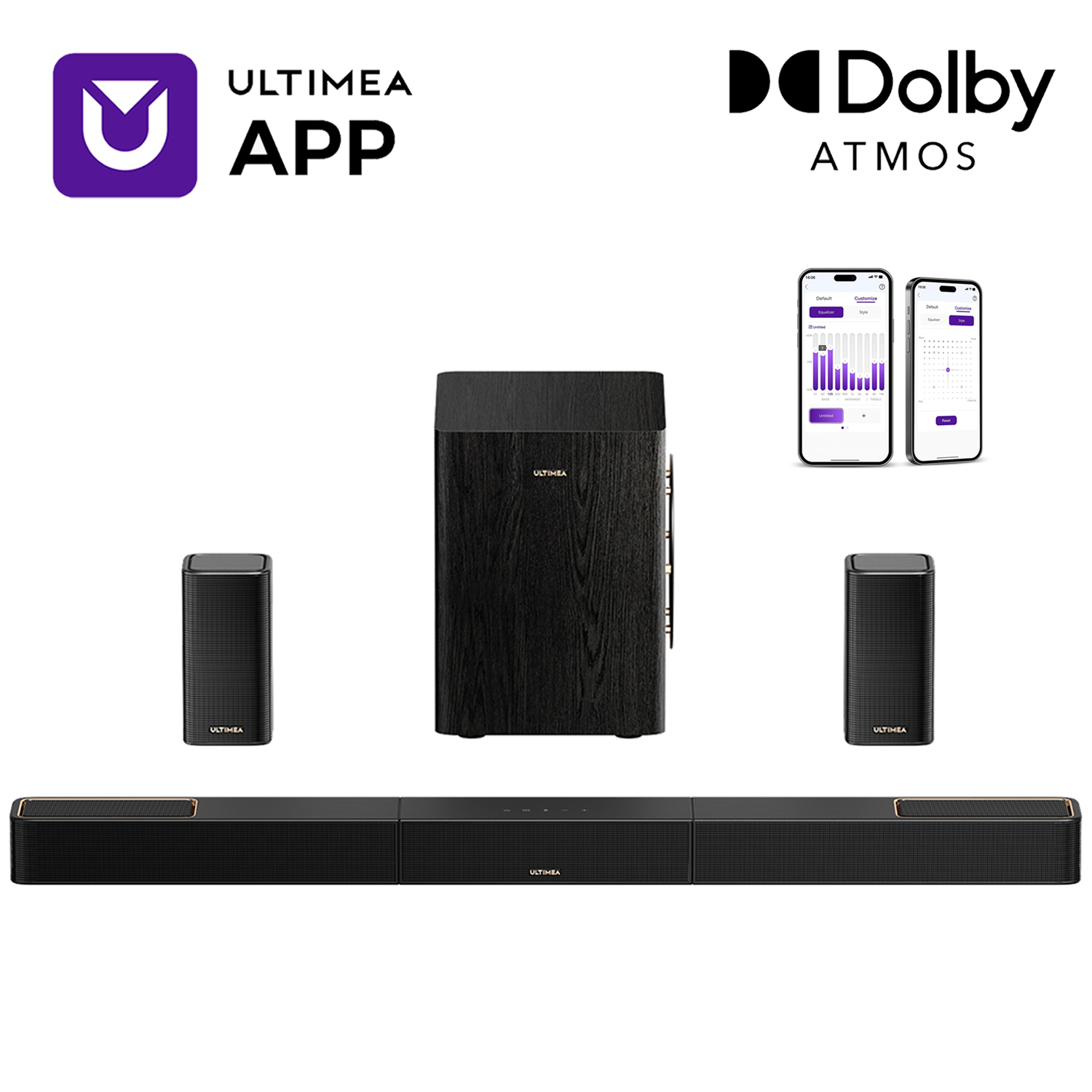 ULTIMEA 5.1.2 Surround Sound S – обзор и цена Home Cinema Of Soundbar