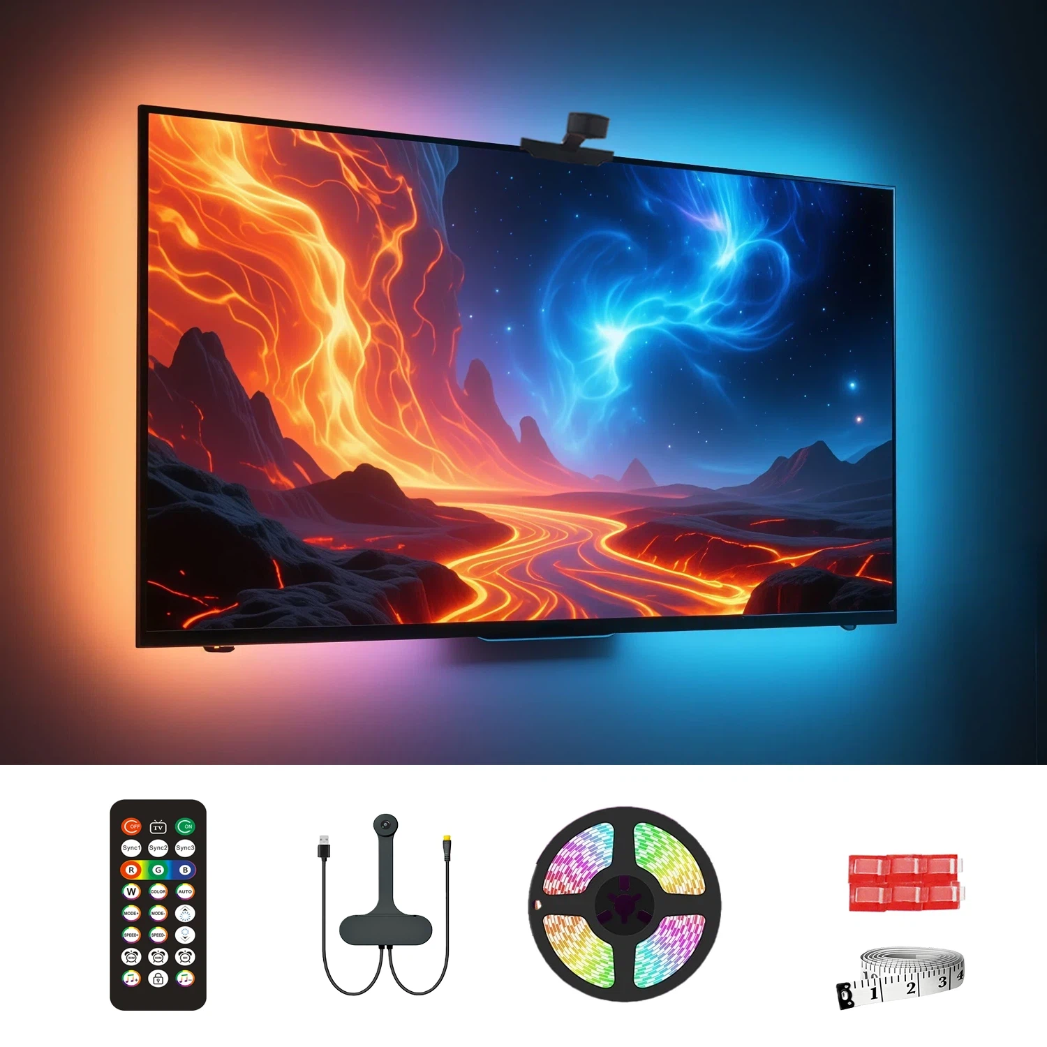 WACUAAO AI Sync LED TV Backlig – обзор и цена Home Cinema Furniture
