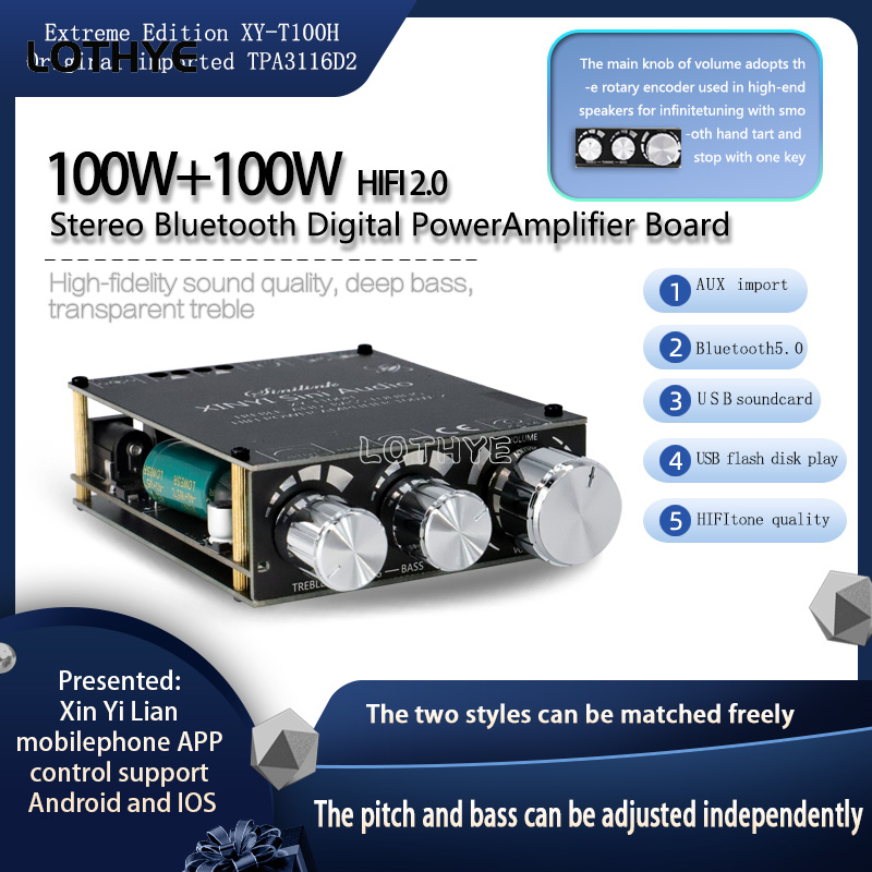100w+100w Bluetooth 5.0 Power  – обзор и цена Home Cinema Unit