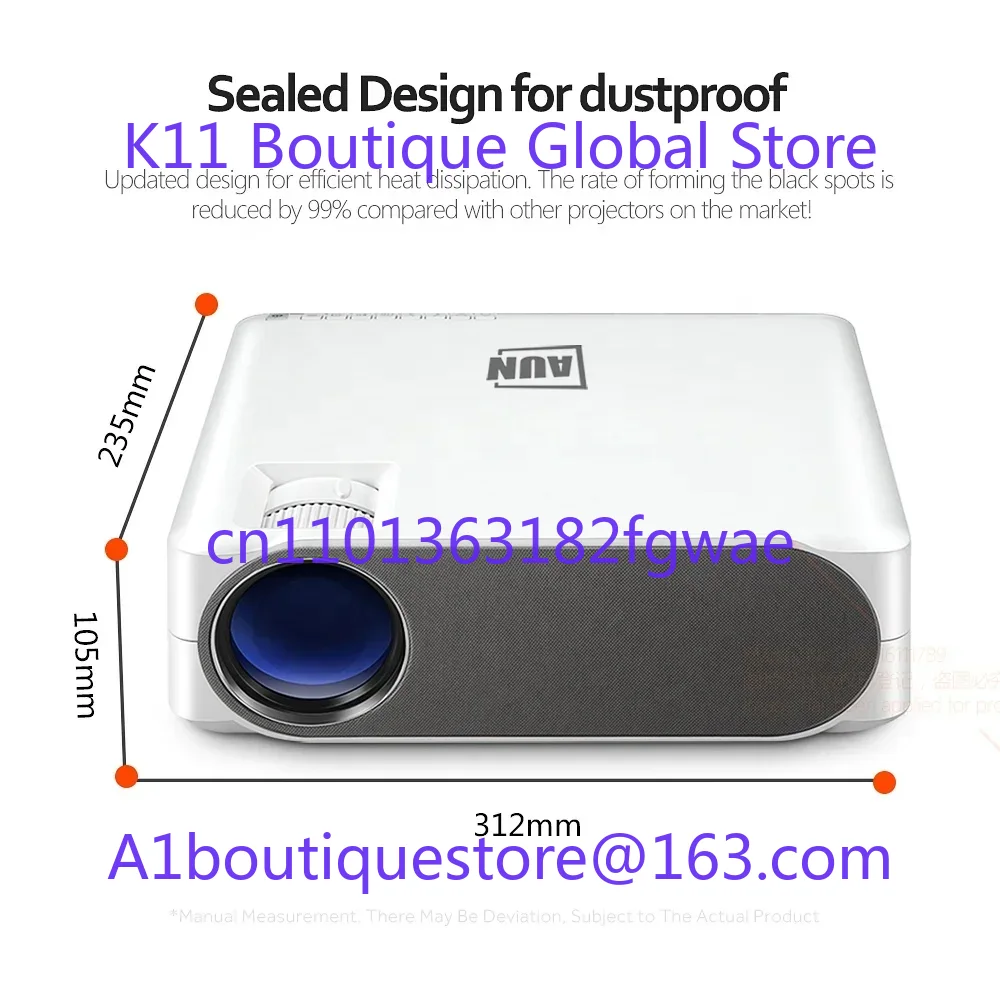 AUN Full HD Android Projector  – обзор и цена Home Cinema Diy