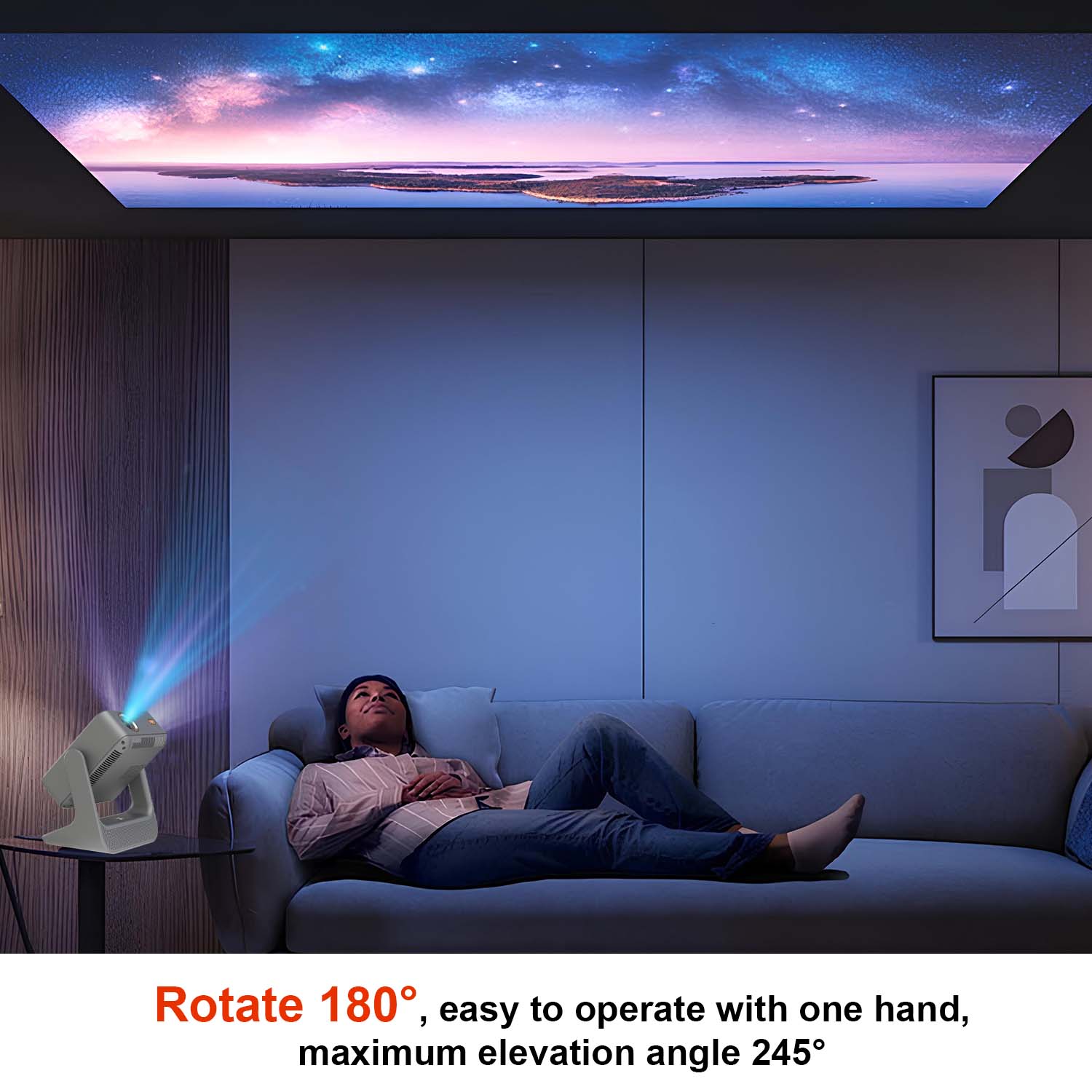 Netflix YouTube Projector 7''  – обзор и цена Netflix Home Cinema