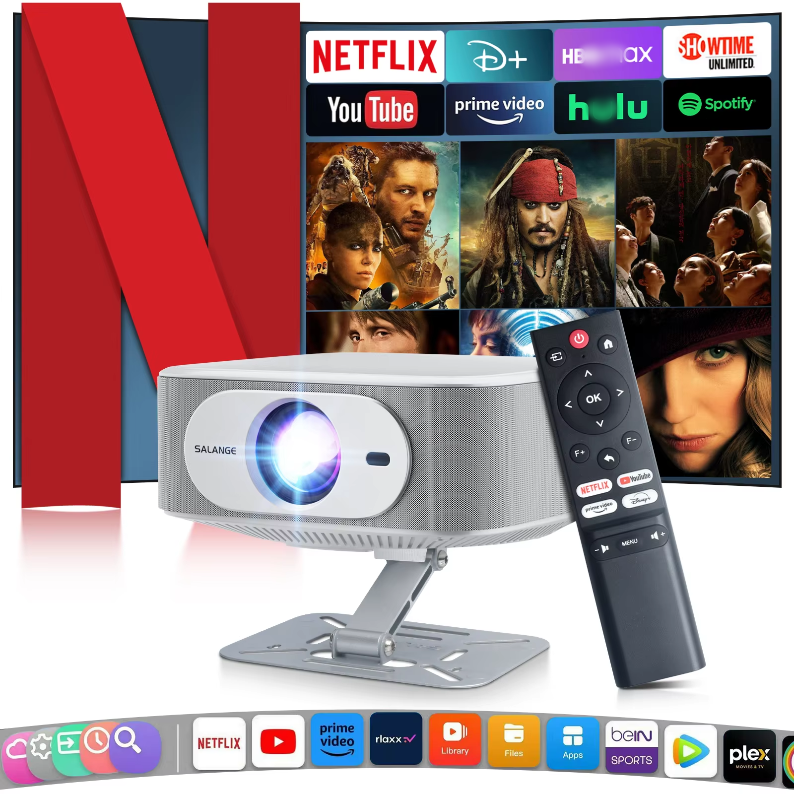 Salange Netflix Projector P92M – обзор и цена Netflix Home Cinema