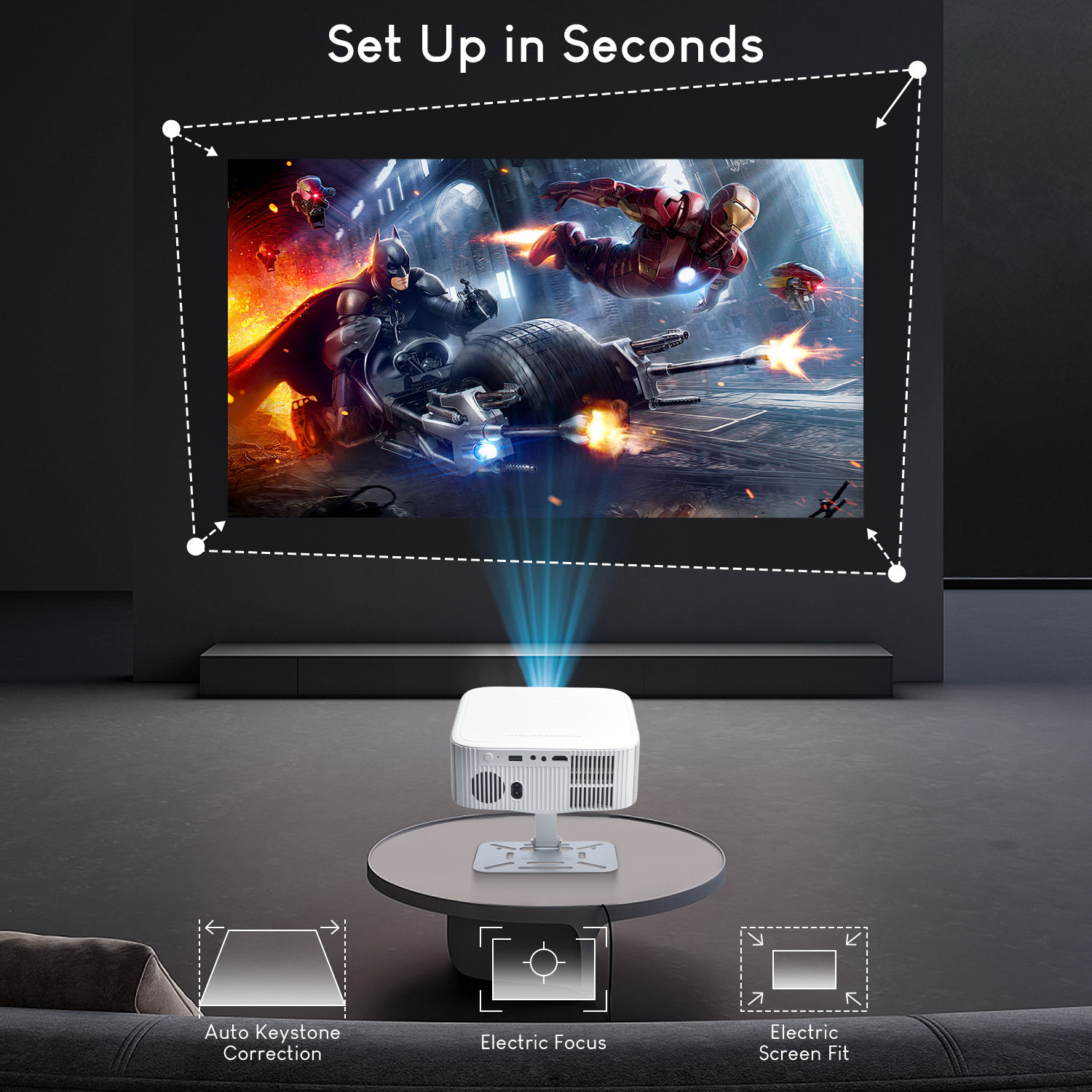 Salange Netflix Projector P92M – обзор и цена Netflix Home Cinema