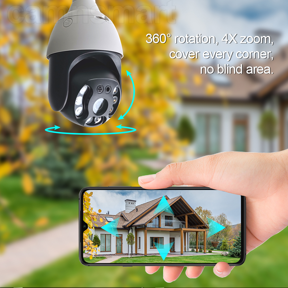 Camnsmart Tuya 5MP Alexa Wifi  – обзор и цена Home Cinema Sony