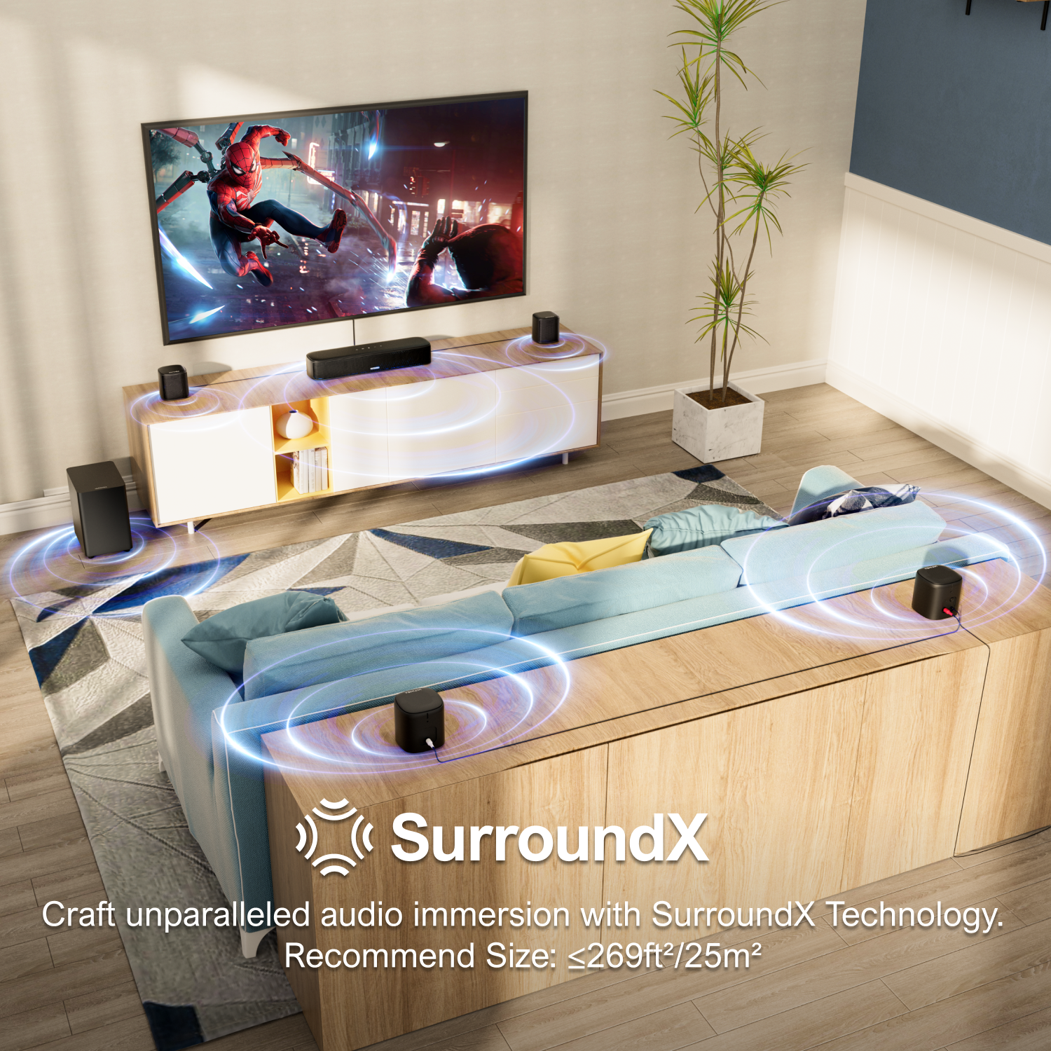 ULTIMEA 7.1 Channel Sound Bar  – обзор и цена Home Cinema Installation