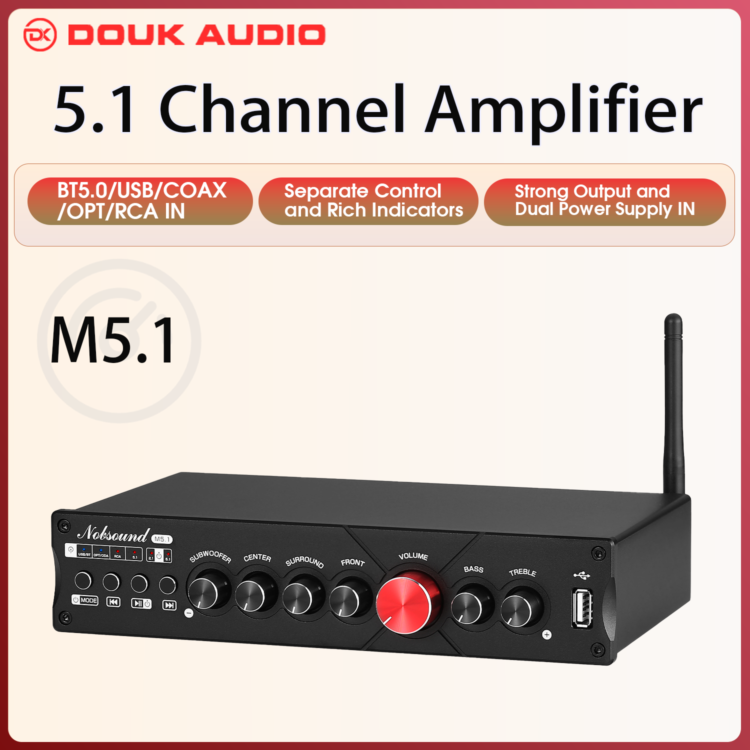Douk Audio 5.1 Channel Digital – обзор и цена Home Cinema Onkyo 5.1