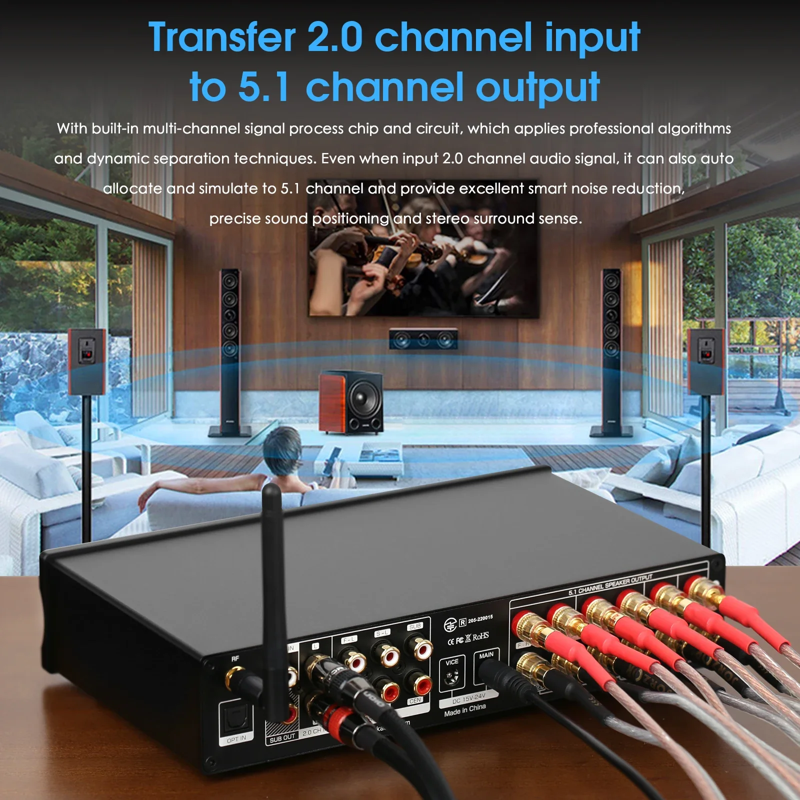Douk Audio 5.1 Channel Digital – обзор и цена Home Cinema Onkyo 5.1