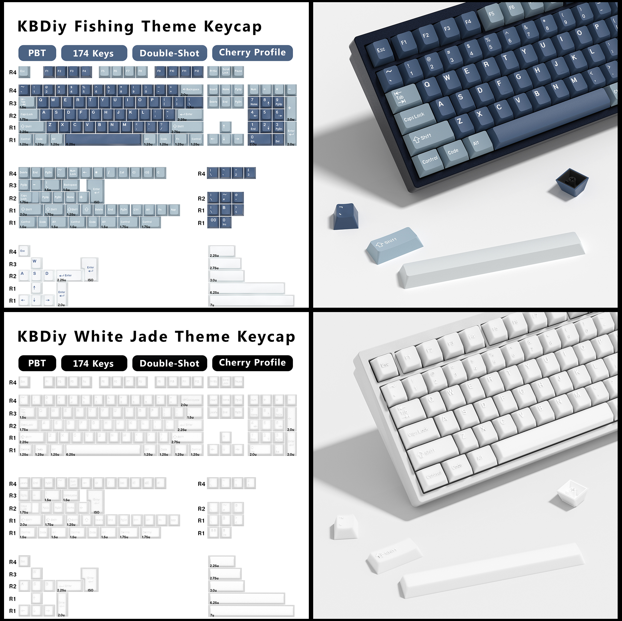 KBDiy GMK Keycap Double Shot G – обзор и цена Home Cinema Jamo