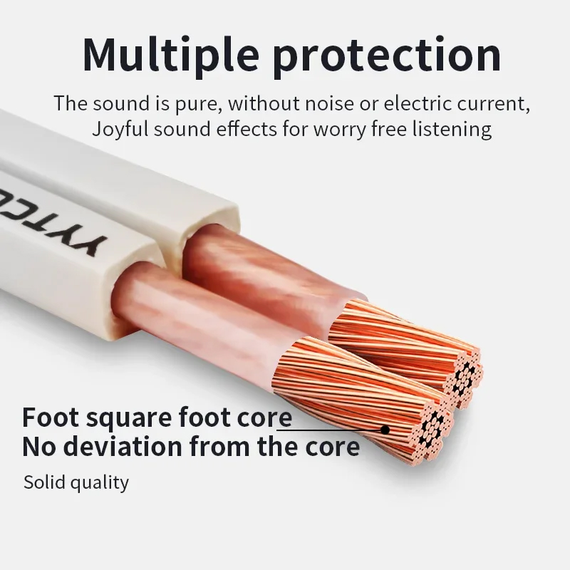 YYTCG DIY Loud Speaker Cable H – обзор и цена Home Cinema Sound System