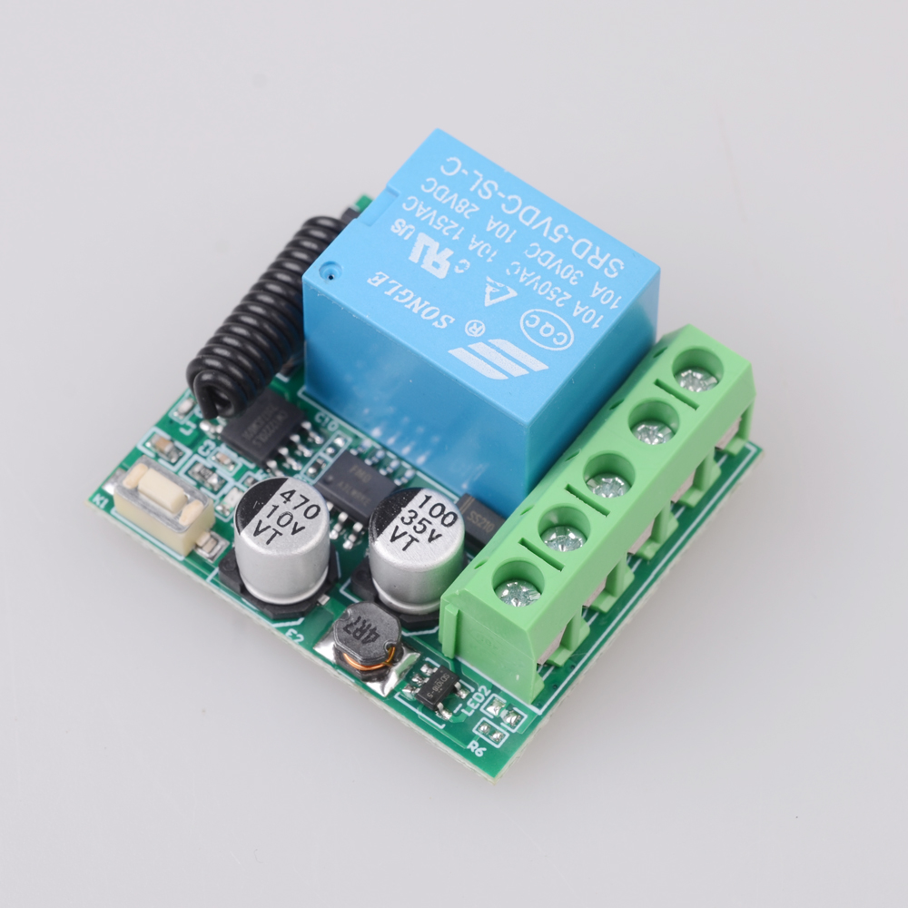 DC 12V 433Mhz RF Wireless Remo – обзор и цена Home Cinema Diy