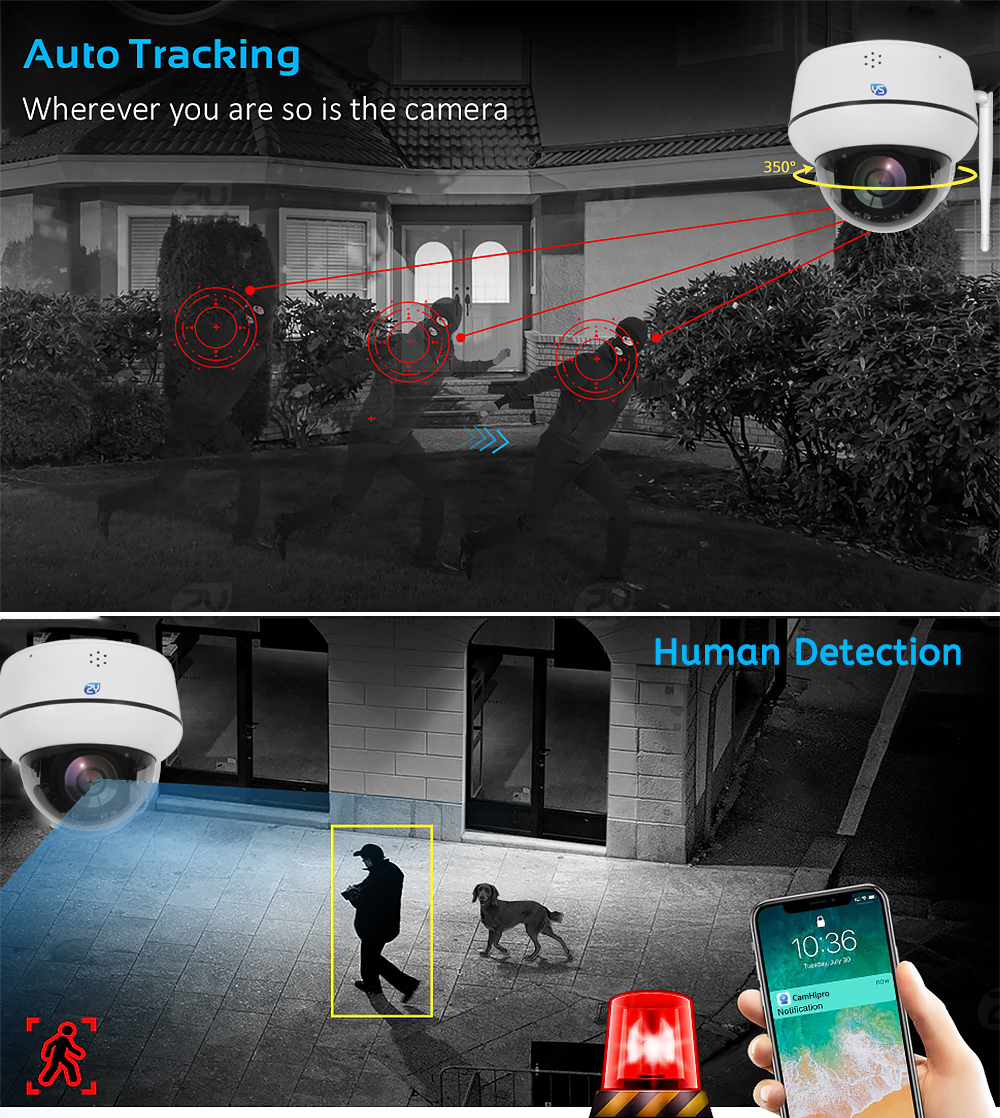5MP Wifi Dome PTZ Camera 5X Op – обзор и цена Home Cinema Sony