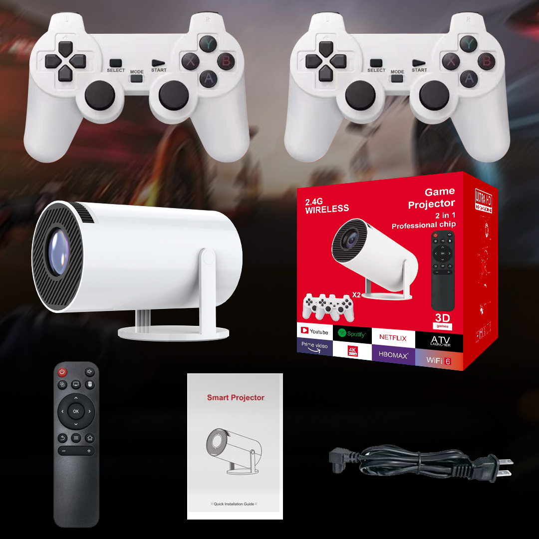 3D Game Projector 2 in 1 F300  – обзор и цена Netflix Home Cinema