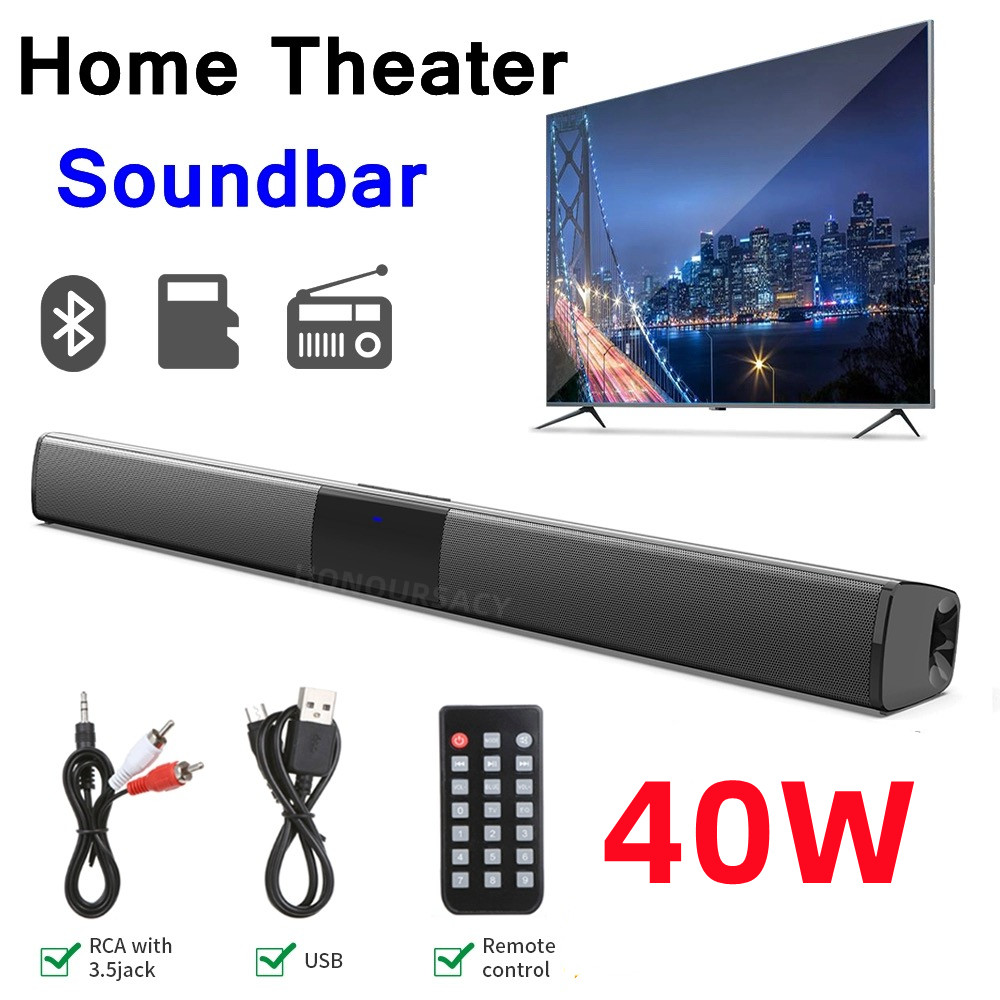 40W Soundbar TV Portable Bluet – обзор и цена Home Cinema Bose