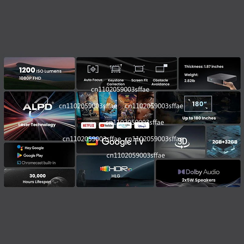 Theater 3D Wifi Cinema Netflix – обзор и цена Netflix Home Cinema