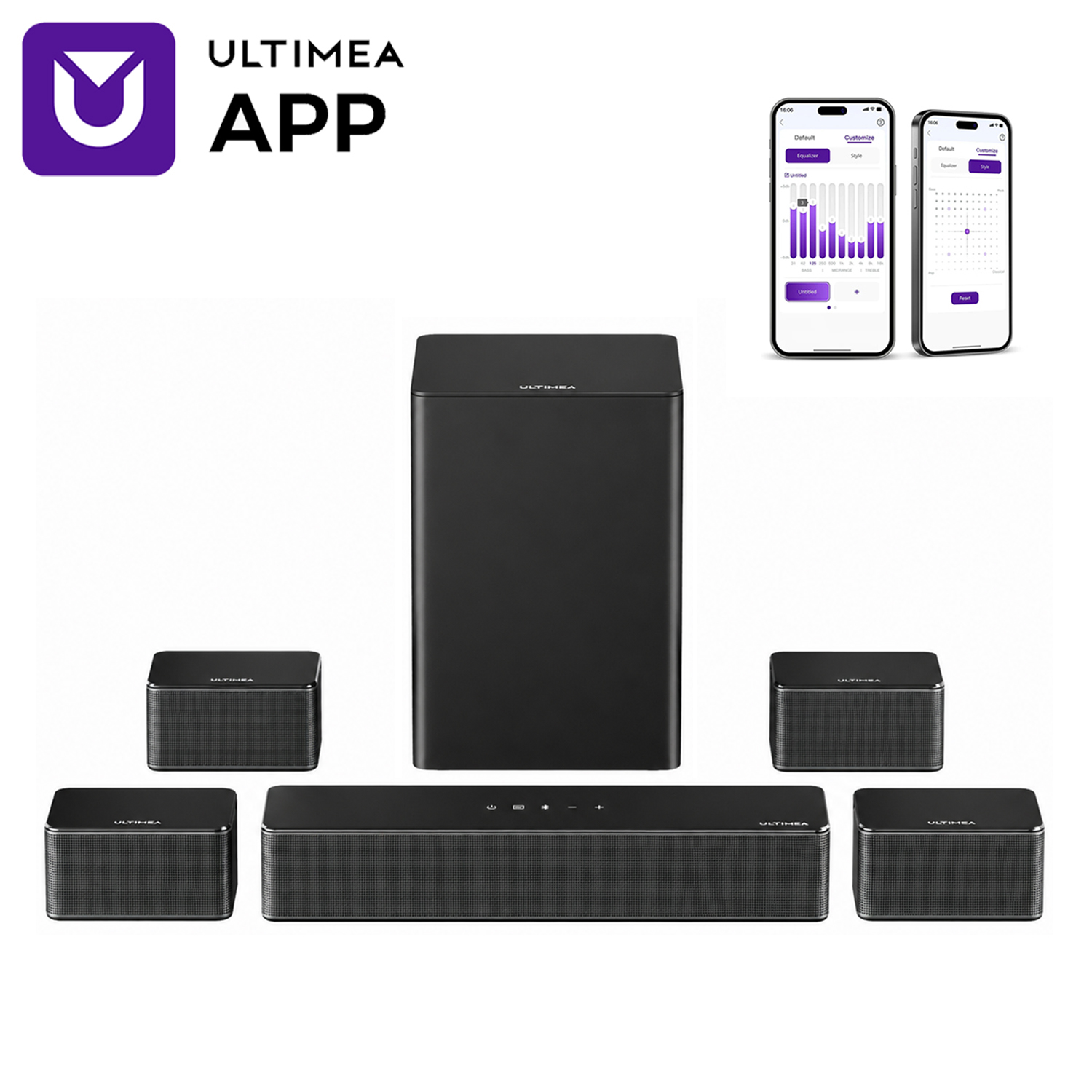 ULTIMEA 7.1 Surround Sound Sys – обзор и цена Home Cinema Sound System