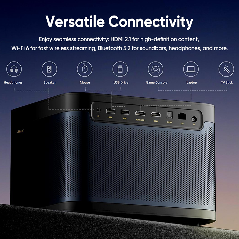 Dangbei DBOX02 Mars Pro 2 Lase – обзор и цена Netflix Home Cinema