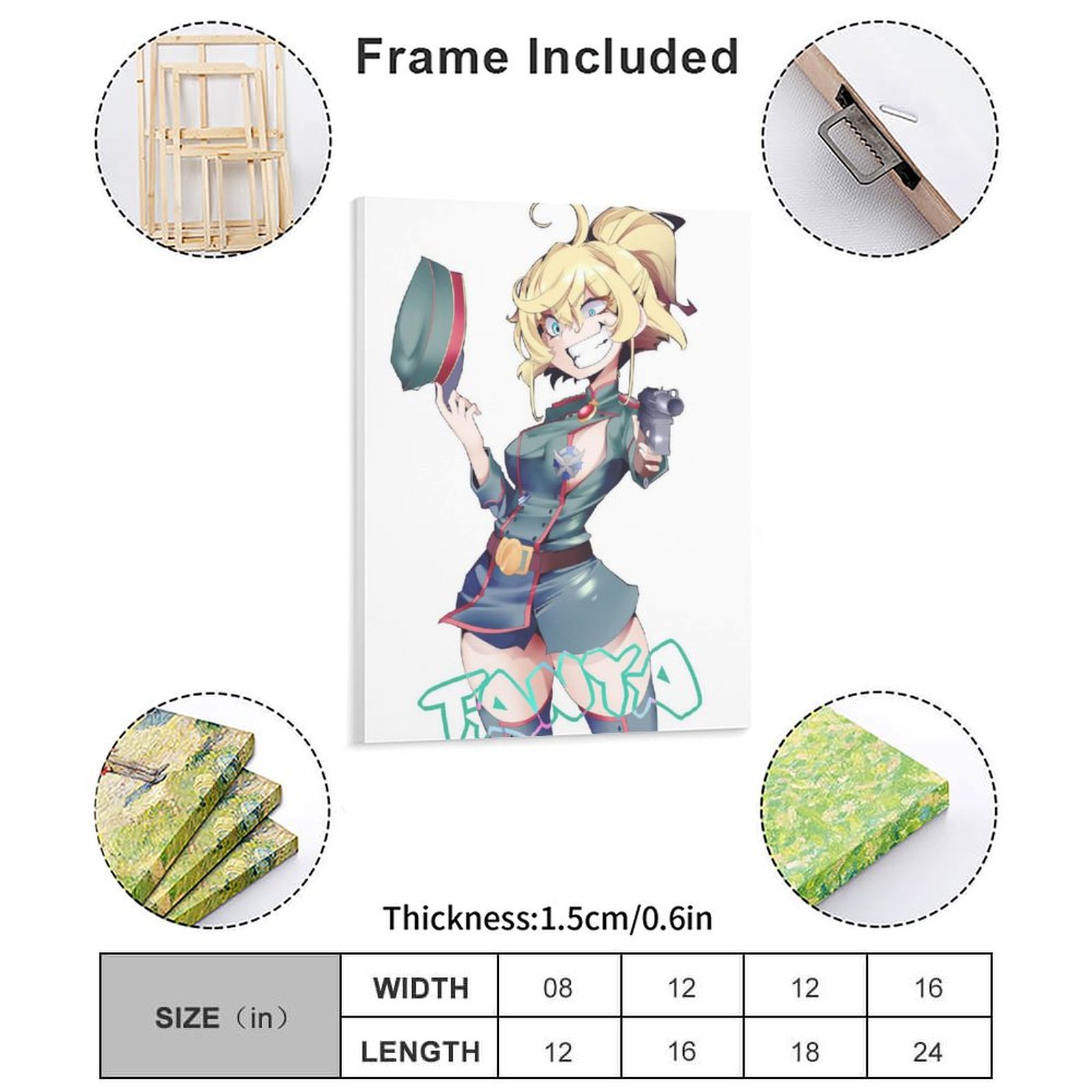 Saga Of Tanya The Evil Poster  – обзор и цена Home Cinema Wall