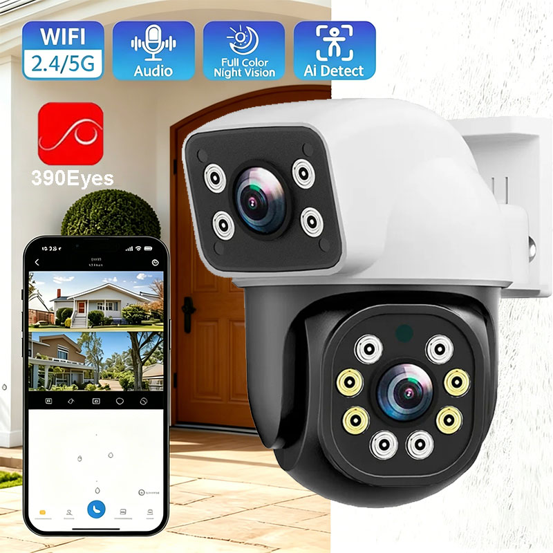 8MP Dual Lens WiFi IP Camera A – обзор и цена Home Cinema Sony