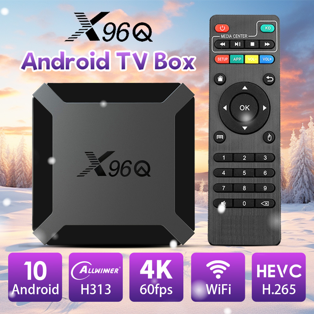 X96Q Android TV Box Quad Core  – обзор и цена Netflix Home Cinema