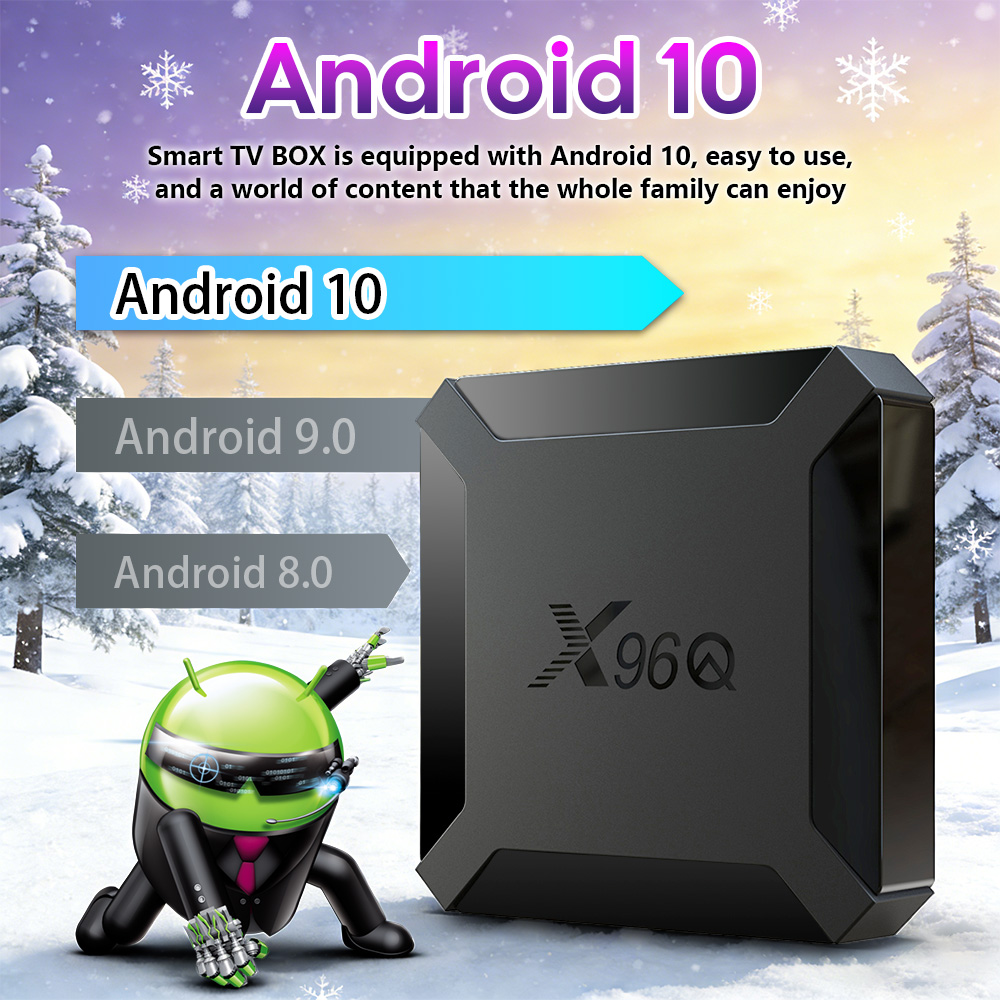 X96Q Android TV Box Quad Core  – обзор и цена Netflix Home Cinema