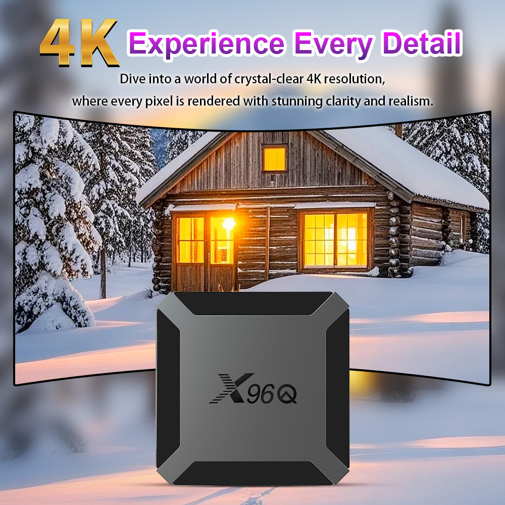 X96Q Android TV Box Quad Core  – обзор и цена Netflix Home Cinema