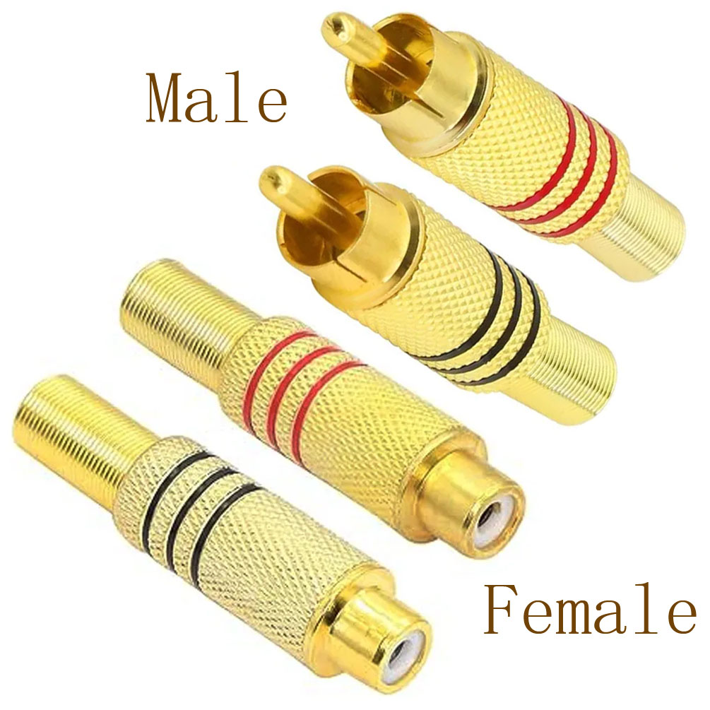 4PCS RCA Plug Gold Plated Sold – обзор и цена Home Cinema Unit