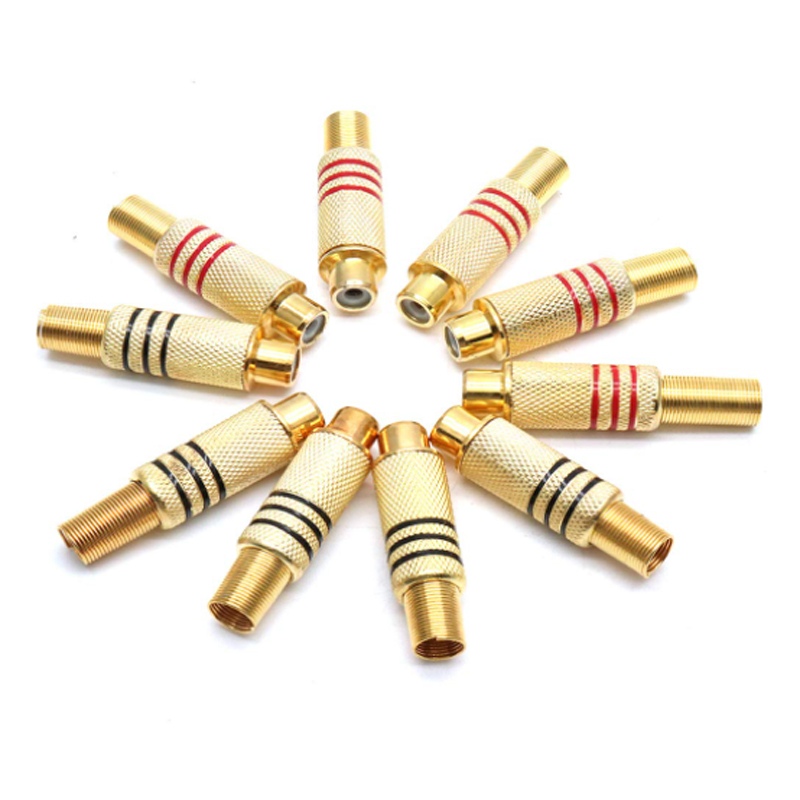 4PCS RCA Plug Gold Plated Sold – обзор и цена Home Cinema Unit
