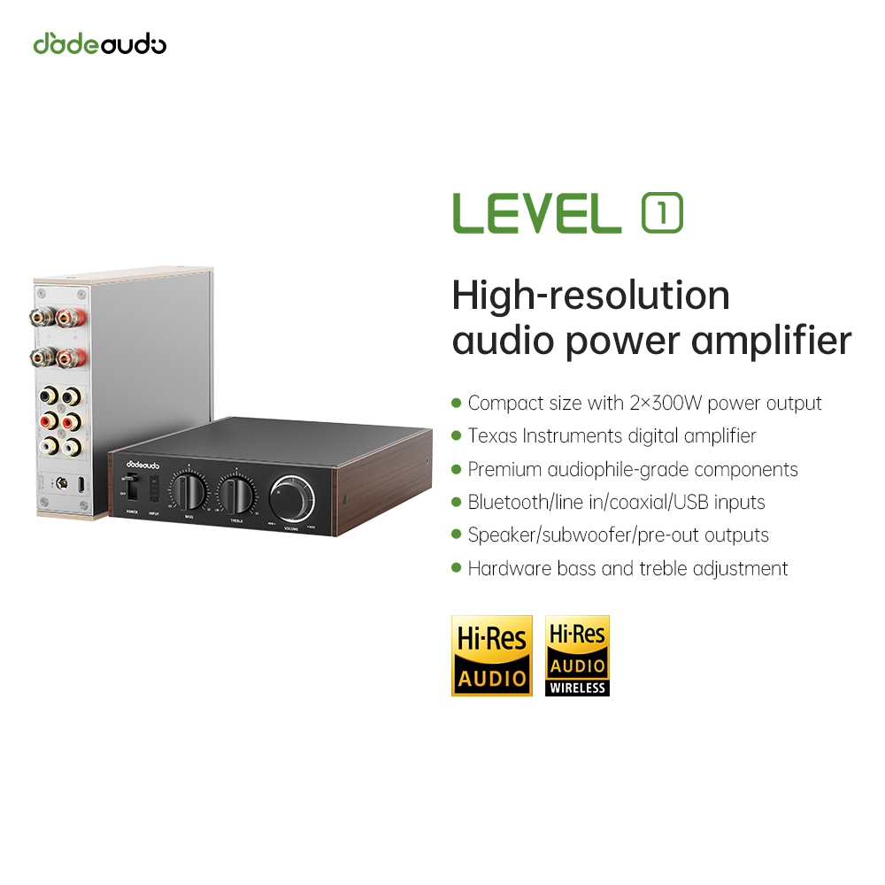 JadeAudio Level 1 Desktop HiFi – обзор и цена Home Cinema Unit