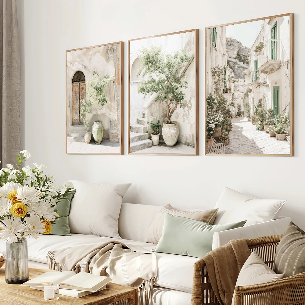 3pcs Set Unframed Italy Medite – обзор и цена Home Cinema Wall
