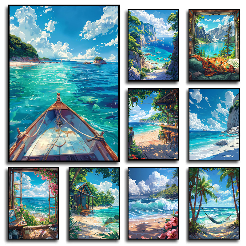 1pc frameless Canvas Painting  – обзор и цена Home Cinema Wall